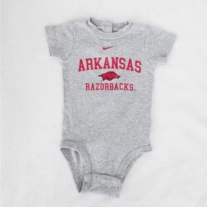 Official Arkansas Razorbacks Onesie by Nike Baby 3-6M